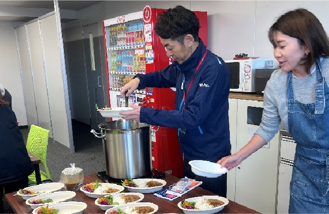 社長がランチを用意！